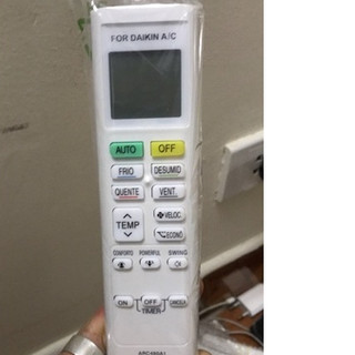 ĐIỀU KHIỂN ĐIỀU HÒA DAIKIN ARC480A21 loại dài dùng ga 32 - REMOTE MÁY LẠNH DAIKIN INNVERTER 2 CHIỀU BẢO HÀNH ĐỔI MỚI