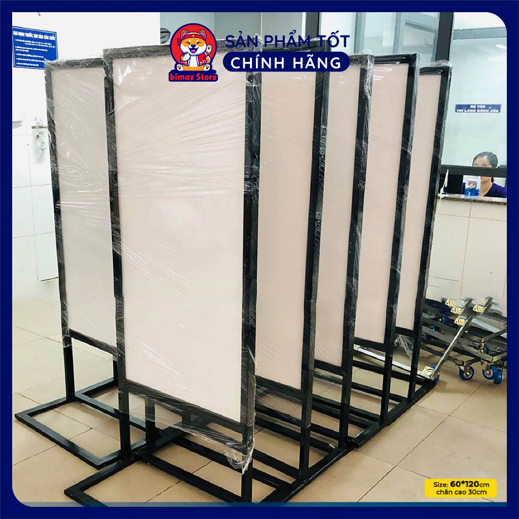 Chân Standee Quảng Cáo Bằng Sắt Để Ngoài Trời