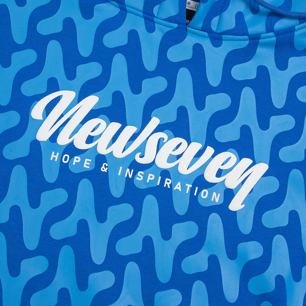 Áo Hoodie NEWSVEN Blue Monogram HD.126