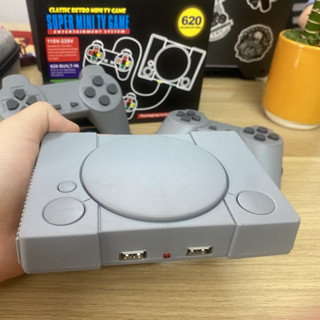 Máy Chơi Game playstation 4 Nút Cổng AV 620 trò tay 2 cầm game 3D đặc sắc Hình Ảnh HD Chơi Game Nét