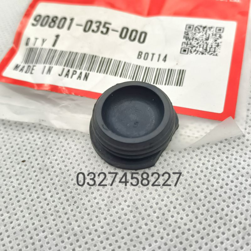 Nắp cao su, nút bịt dây điện báo số xe DREAM thái zin