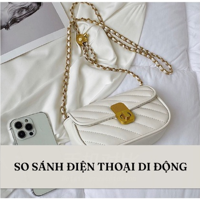 Túi đeo chéo nữ đi chơi dây xích quả chuông thời trang phong cách Hàn Quốc  TC160