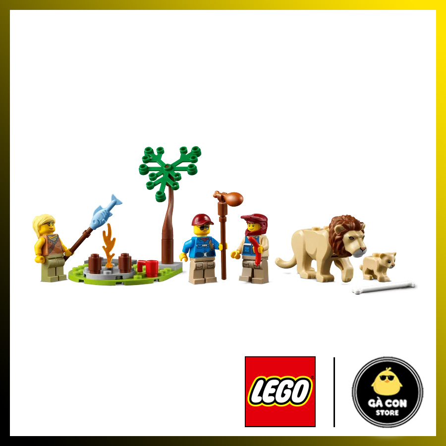 LEGO CITY 60301 Wildlife Rescue Off-Roader.