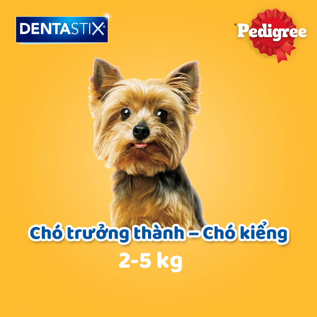 Bánh xương cho chó kiểng Pedigree Dentastix 60g