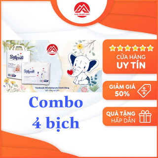 TẶNG 2 TÚI NƯỚC GIẶT 800ml 🌺 4 BỊCH BABYCUTE 🌺 Tã dán,Bỉm quẩn Baby Cute Đủ size