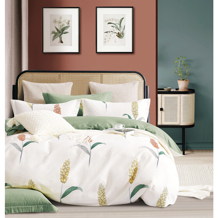 Bộ 6 món NIN Collins ga, áo gối kèm mền - N190073 (nhiều kích cỡ)