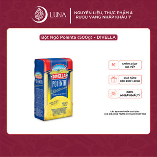 Bột Ngô Polenta DIVELLA gói 500g [Bột Bắp Polenta Chính Hãng]