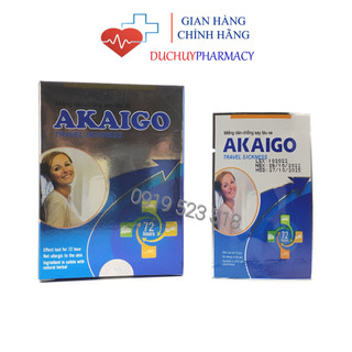 Dán say xe thảo dược akaigo