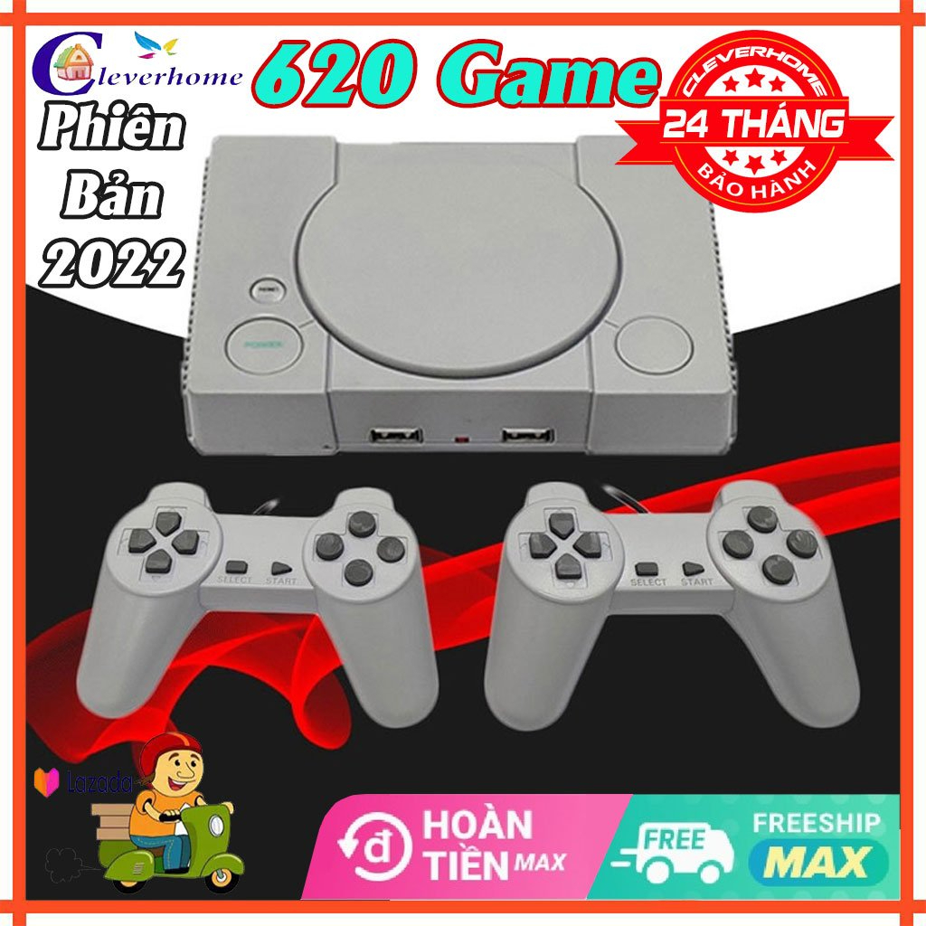 Máy Chơi Game playstation 4 Nút AV 620 trò tay 2 cầm game 3D đặc sắc Hình Ảnh HD Chơi Game Nét