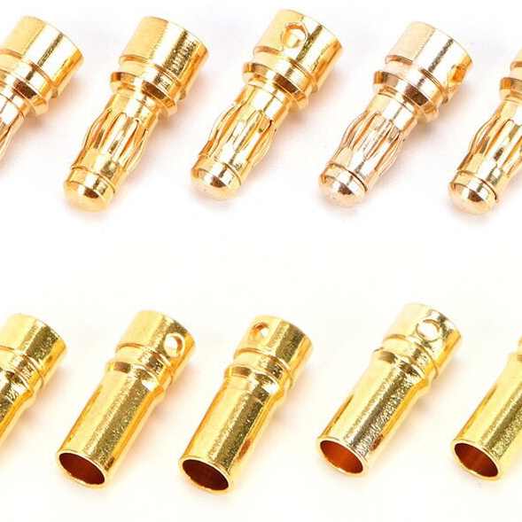 Jack chuối 3.5mm nối esc và motor đồ chơi rc