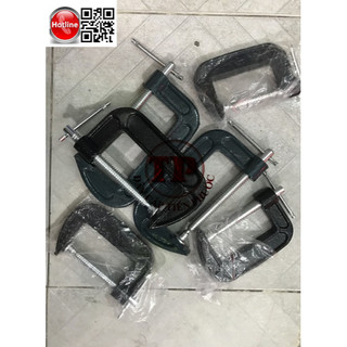 Cảo chữ c - vam kẹp chữ c bằng sắt dùng kẹp gỗ, nhôm kính 2", 3", 4", 5", 6"...