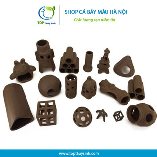 Đồ gốm trang trí bể cá tép
