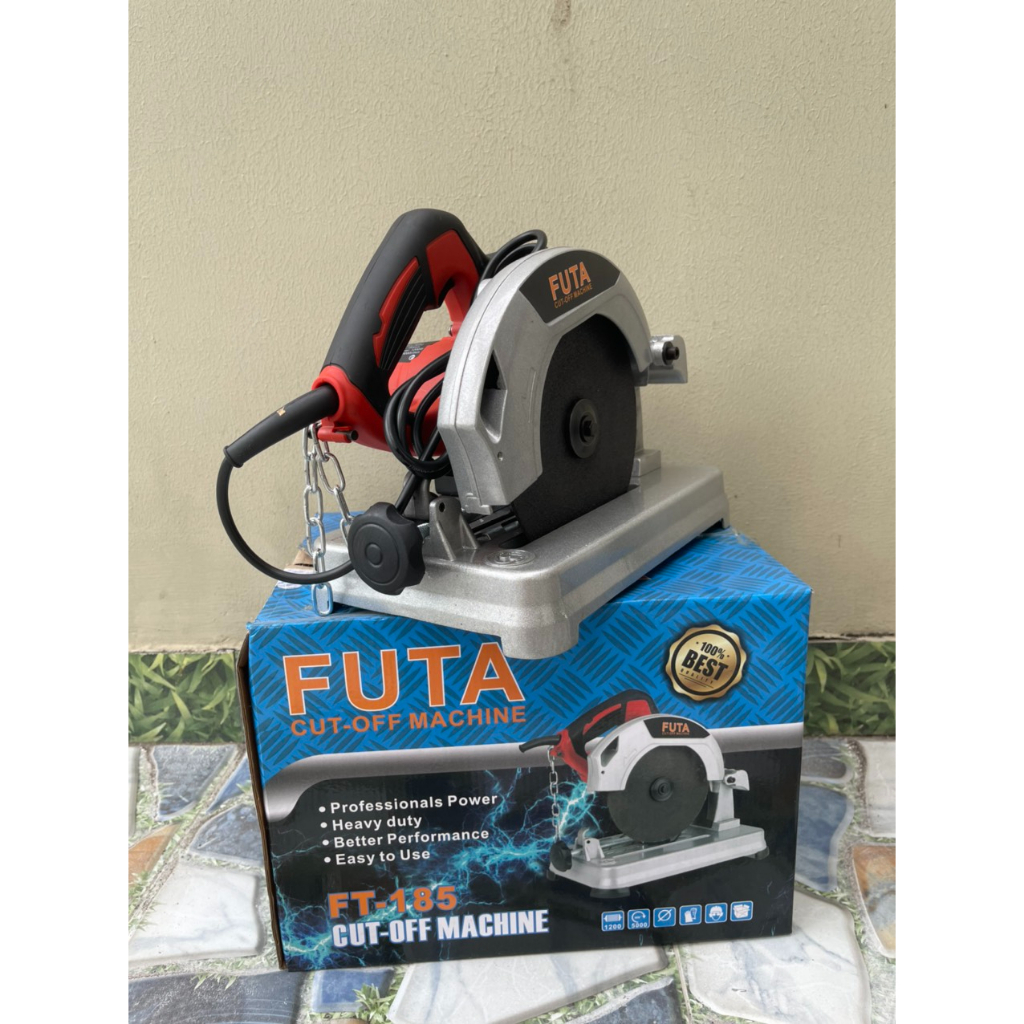 Máy Cắt Sắt Bàn Mini FUTA Tặng Lưỡi Cắt Sắt 185MM Công Suất 1200W - Máy Cắt Sắt Mini Ruột Đồng 100% DỤNG CỤ CẦM TAY