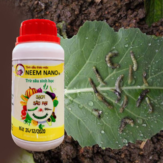 Chế phẩm DIỆT SÂU sinh học NEEM NANO - Khỏi lo sâu, nhện đỏ, trĩ, bọ nhảy