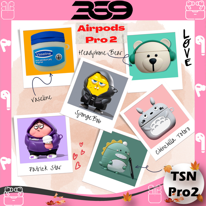 Ốp Airpods Pro 2 (2022), Case Airpod Pro 2 Cực Chất - Mã TSN_Pro2