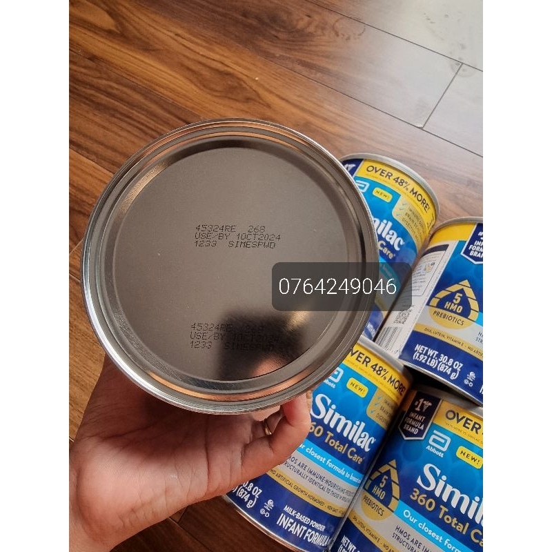 Sữa bột Similac 360 total care 874 gram date 12/2024