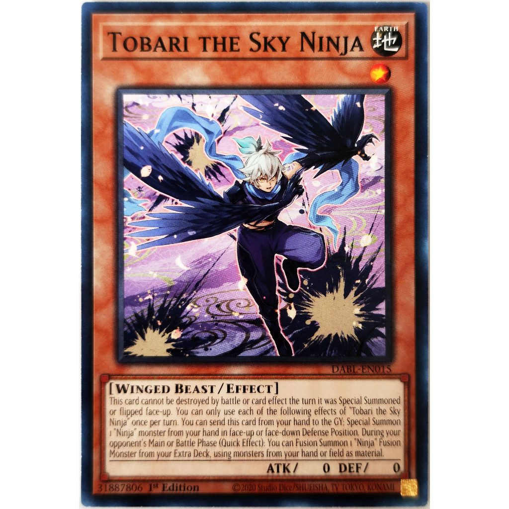 [Thẻ Yugioh] Tobari the Sky Ninja |EN| Common