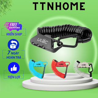 Khóa Ulac khóa xe đạp dây mật mã 3 số