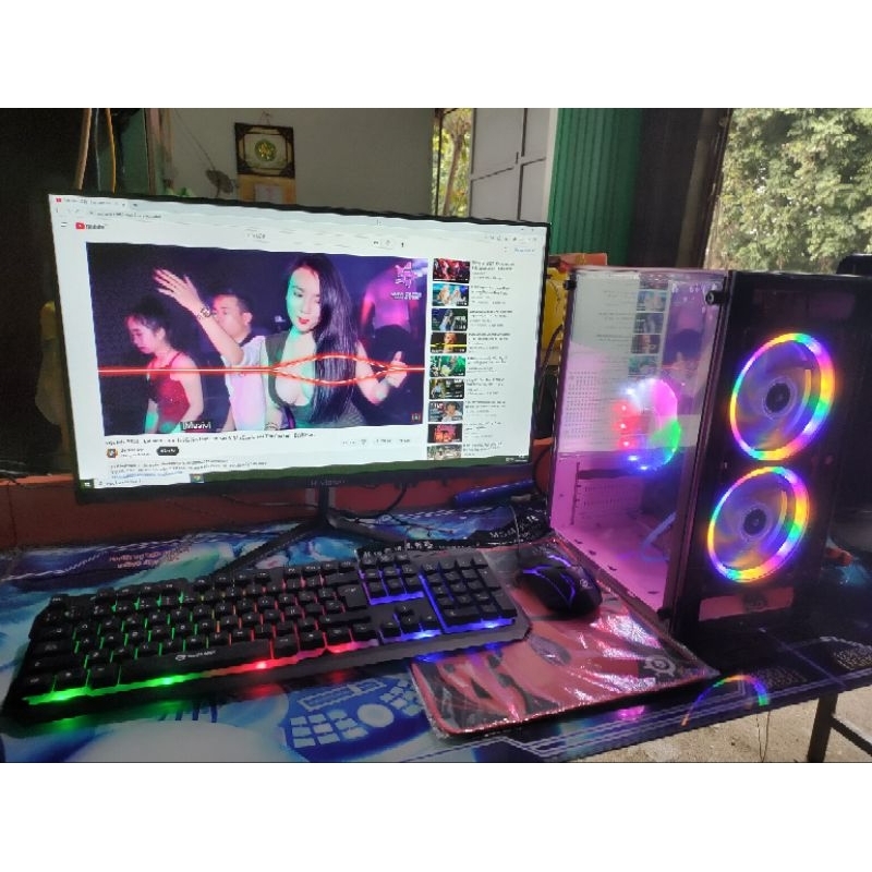 Bộ máy tính sử dụng văn phòng học tập chiến games tốt Mainboard H61 CPU i5 3570 ram 8G VGA GT 730