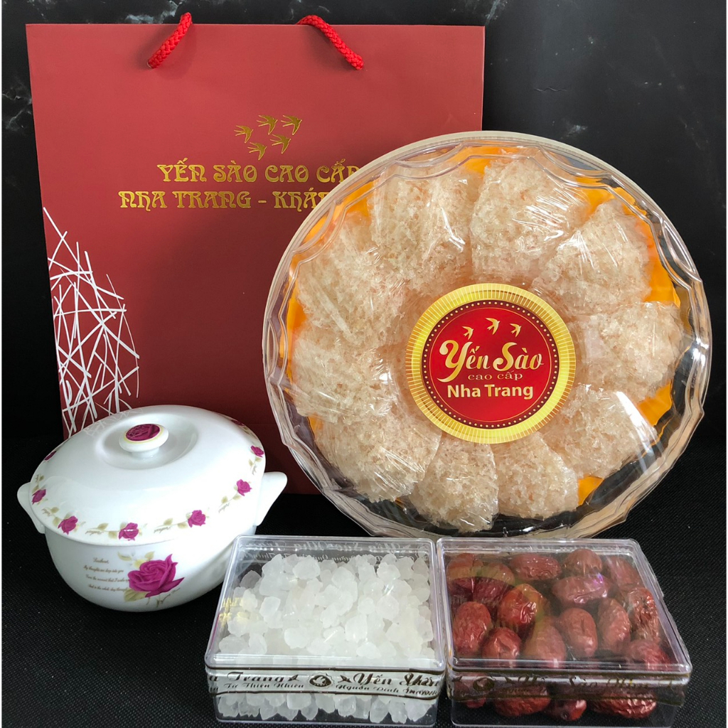 Tổ yến sào vụn lạt đường⚡ GIÁ TỐT NHẤT ⚡ Yến sào khánh hoà+ set cung đình giúp đẹp da, tăng cường sức khỏe