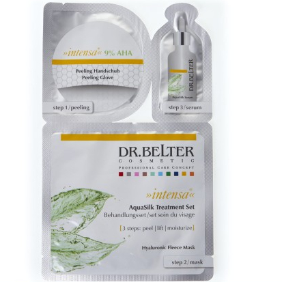 Set Peel Da 3 Bước Chăm Sóc Đặc Biệt Dr.Belter 581R AquaSilk Treament - Chính Hãng Đức
