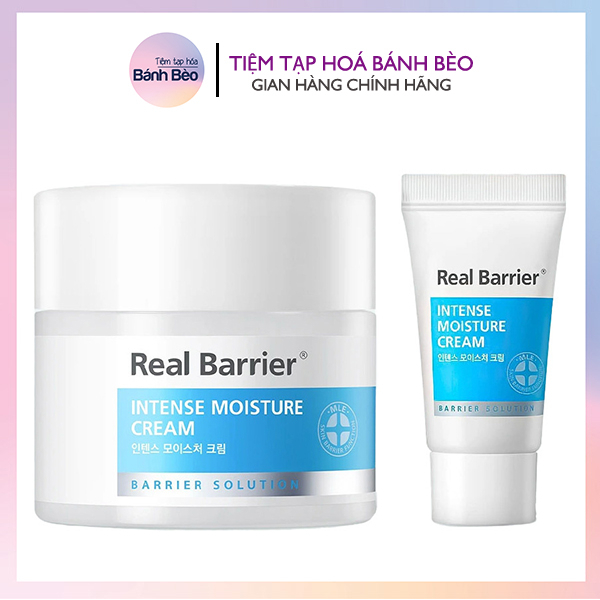Kem Dưỡng Cấp Ẩm Sâu Real Barrier Intense Moisture Cream 50ml / 20ml #Realbarrier #duongam #capnuoc #chonglaohoa #diuda