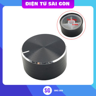 Núm vặn Volume Biến trở 26x14mm trục răng 6mm