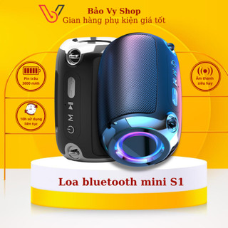 Loa bluetooth mini STP S1 Loa nghe nhạc bluetooth mini có thẻ nhớ USB cổng AUX kết nối laptop tivi máy tính bàn BAOVY