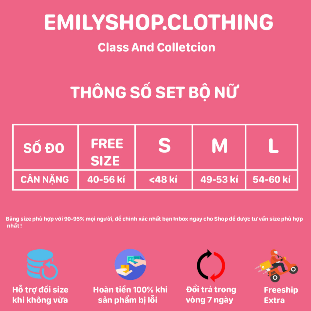 Set bộ sơ mi nữ tay ngắn Emilyshop