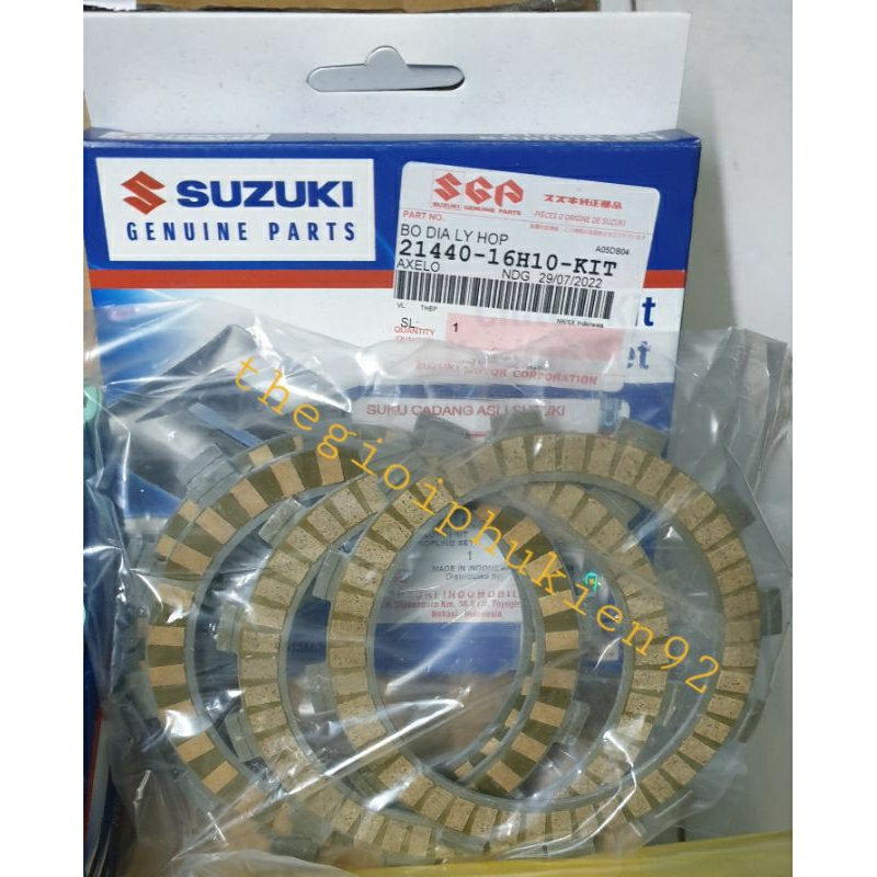 Combo Bộ Nồi Trước Và Sau Của SUZUKI Axelo 125Rr-Hàng chính hãng