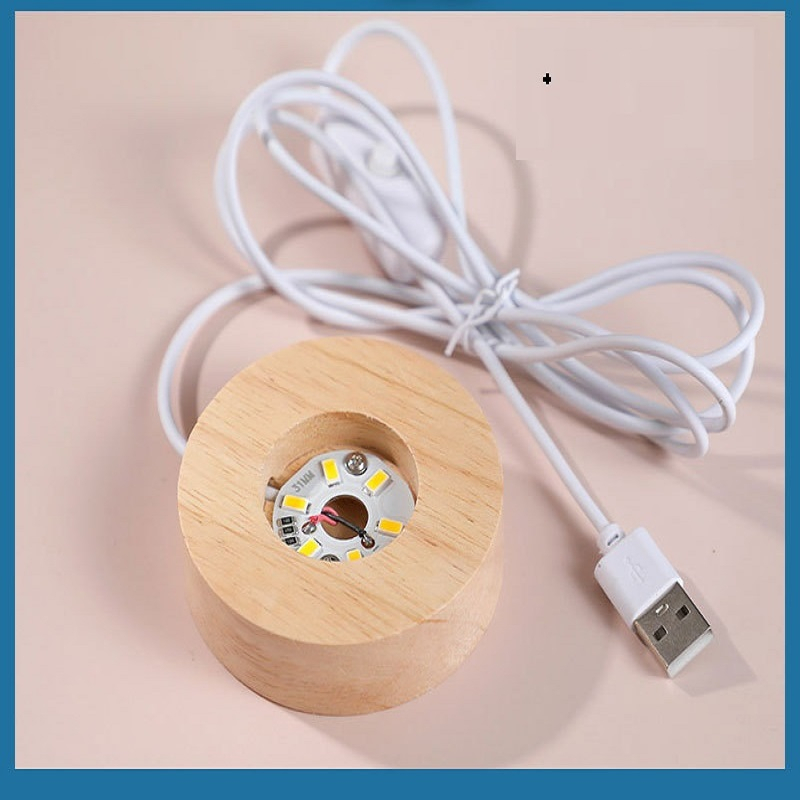 Đèn Ngủ 3D Quả Cầu Pha Lê Phát Sáng, Quà Tặng Sinh Nhật, Quà Lưu Niệm, Quà Tặng Giáng Sinh