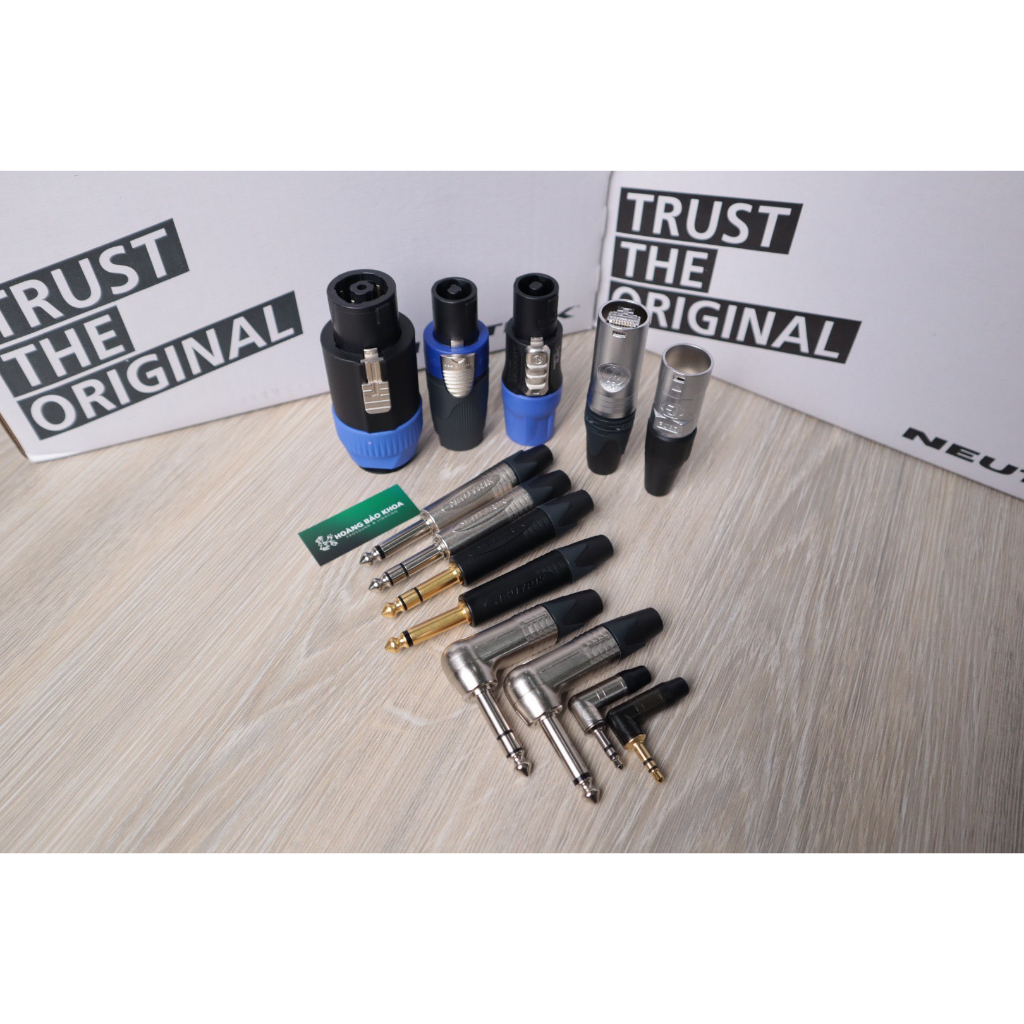 NP3X Jack âm thanh - Jack 6 Ly Stereo Neutrik