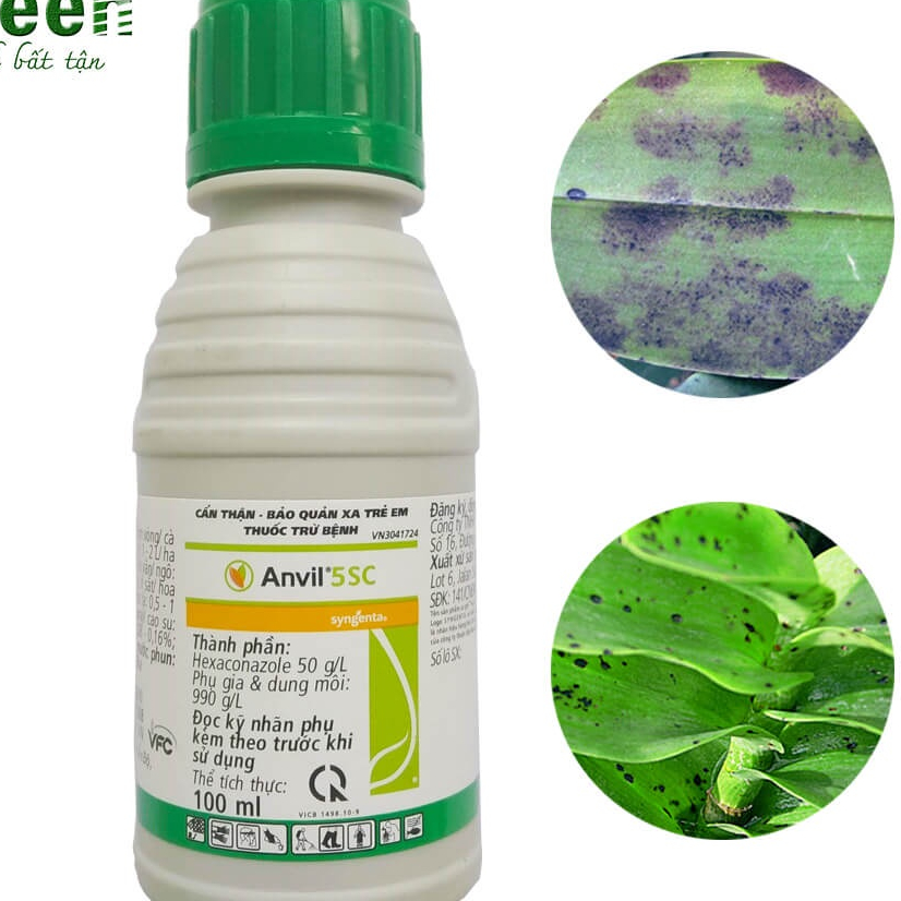 Anvil 5SC (Chai 100ml) - Sạch nấm bệnh cho hoa hồng, mai vàng, bonsai, phong lan