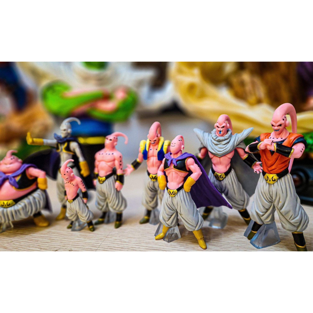 Set nhân vật Majinbuu Ma bư 8 mẫu Dragonball 7 viên ngọc rồng