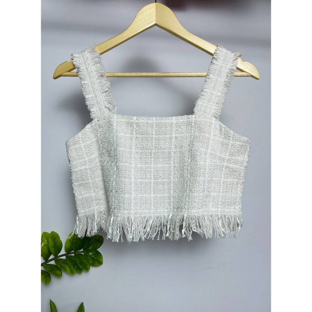 Áo Croptop tua rua, hàng xuất dư