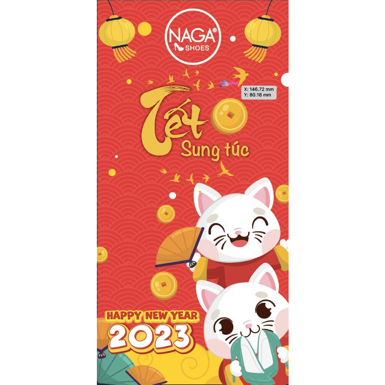 BAO LÌ XÌ NAGASHOES 2023 NALX