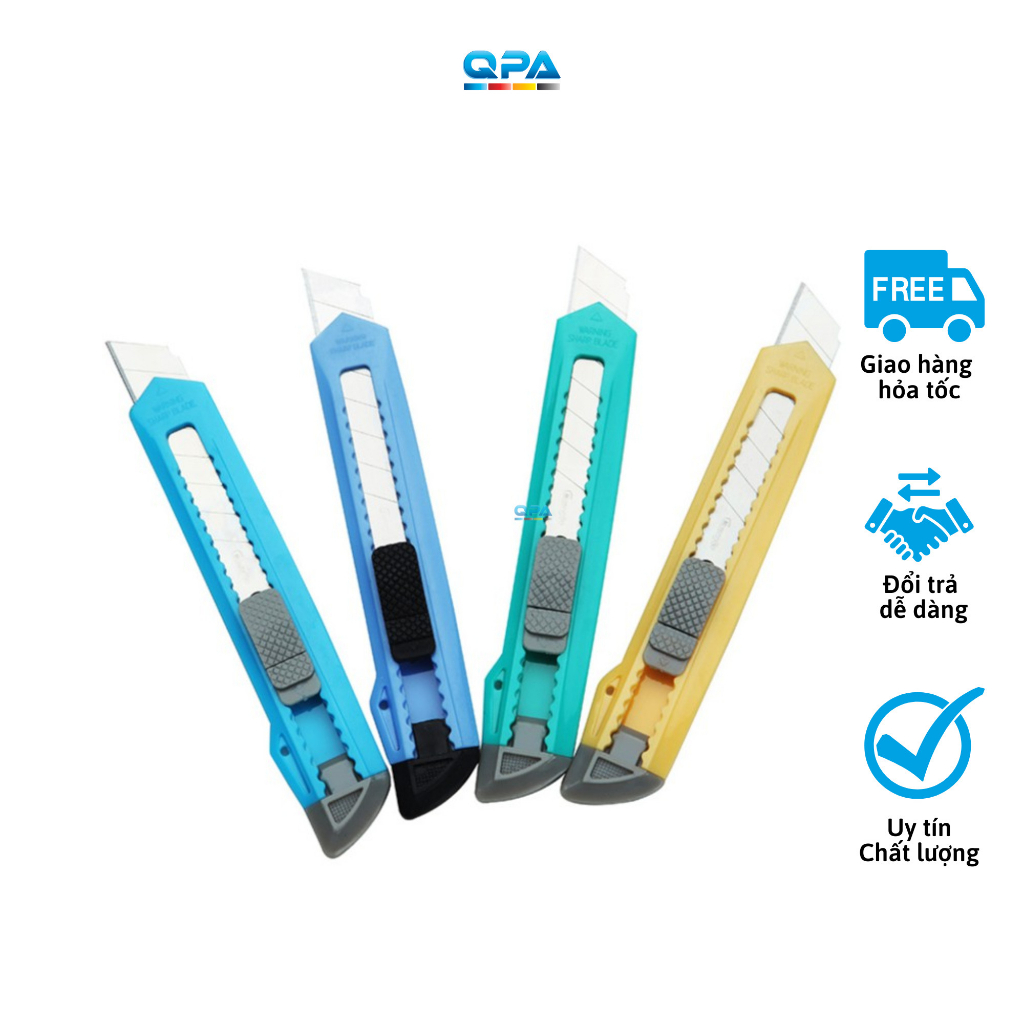 [COMBO 5 cây] Dao rọc giấy lớn TQ 803