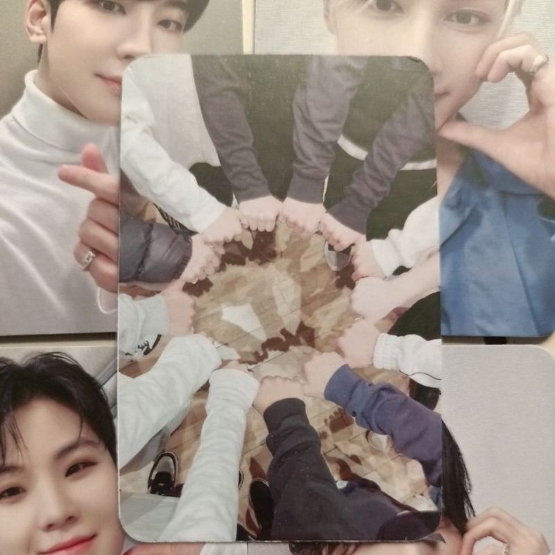 Set 26 card giấy bo góc in 2 mặt ảnh nhóm Seventeen - BE THE SUN