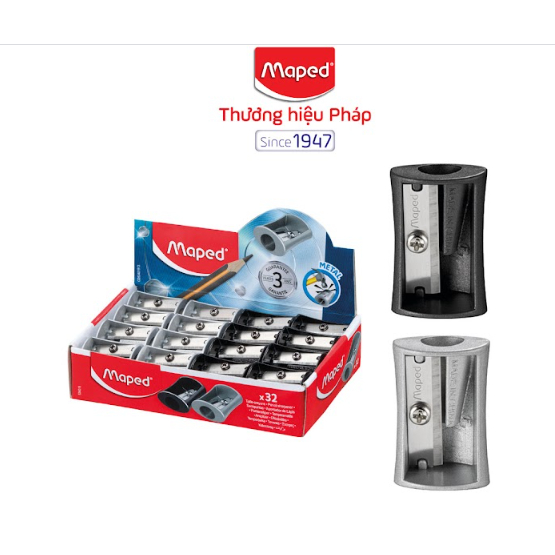 MAPED - Chuốt viết chì bằng sắt [Chính hãng]