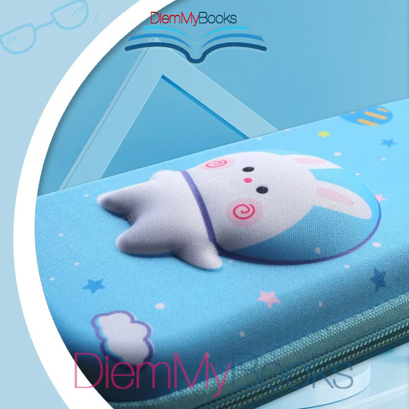 Hộp Đựng Bút 3D Nổi Chống Sốc Va Đạp Họa Tiết Đáng Yêu Cute Đủ Mẫu Cho Bé Trai Bé Gái Giao Màu Ngẫu Nhiên DMHB255