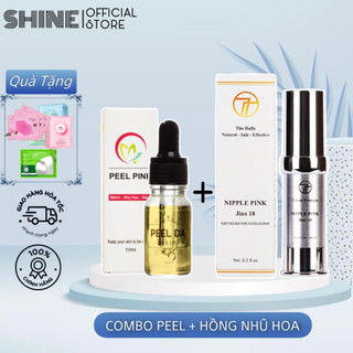 Combo Peel Khử Thâm Làm Hồng Nhũ Hoa - Bikini 2 trong 1 Nipple Pink 15ml