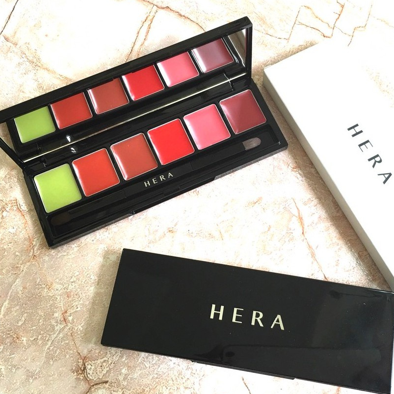 Son Hera 6 Màu Hera Sensual Spicy Nude Balm Dạng Bảng