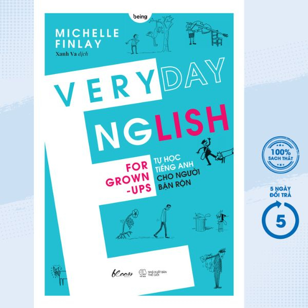Sách - Everyday English For Grown-Ups - Tự Học Tiếng Anh Cho Người Bận Rộn - AZ