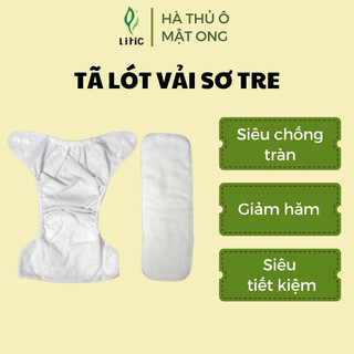 Tã Lót Vải Sơ Tre Longkids Siêu Thấm Khử Mùi Giảm Hăm Dành Cho Bé