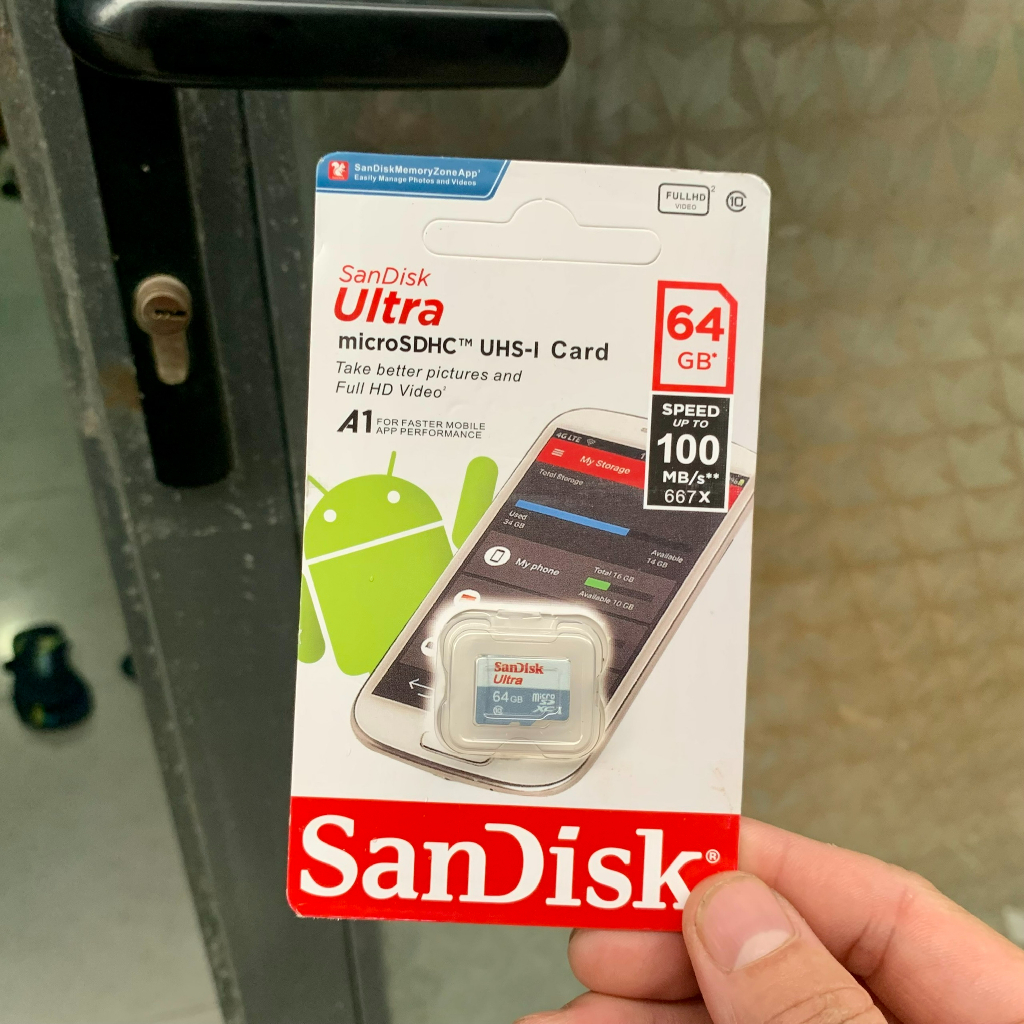 Thẻ Nhớ SANDISK 128GB/64GB/32GB Tốc Độ Cao,Chuyên Dụng Cho Camera Wifi, Camera Hành Trình, Điện Thoại, Thiết Bị Điện Tử
