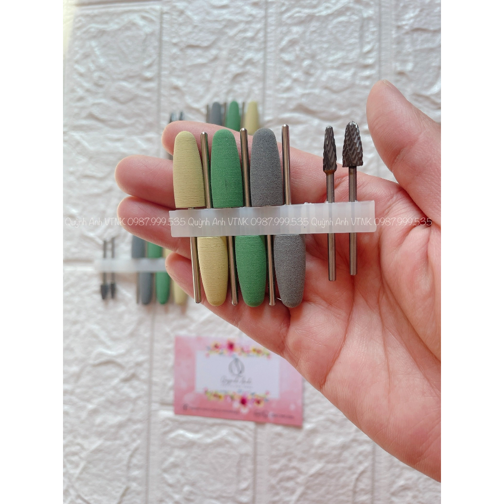 Bộ mũi đánh bóng hàm tháo lắp