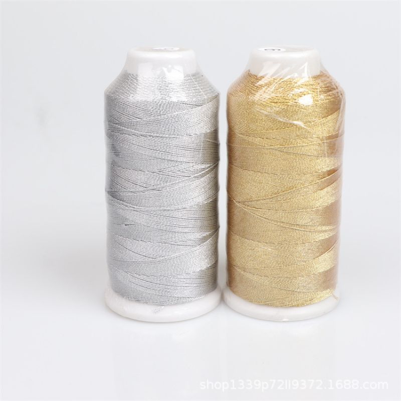 Chỉ kim tuyến se sợi cao cấp chỉ khâu chỉ may chỉ thêu trang trí