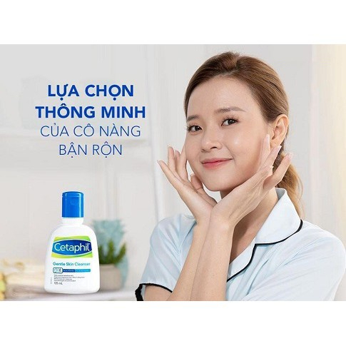 Sữa Rửa Mặt Cetaphil Cho Da Nhạy Cảm - Chính Hãng (29ml) bỏ túi đi du lịch