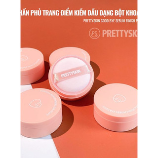 Phấn phủ kiềm dầu Prettyskin 5g