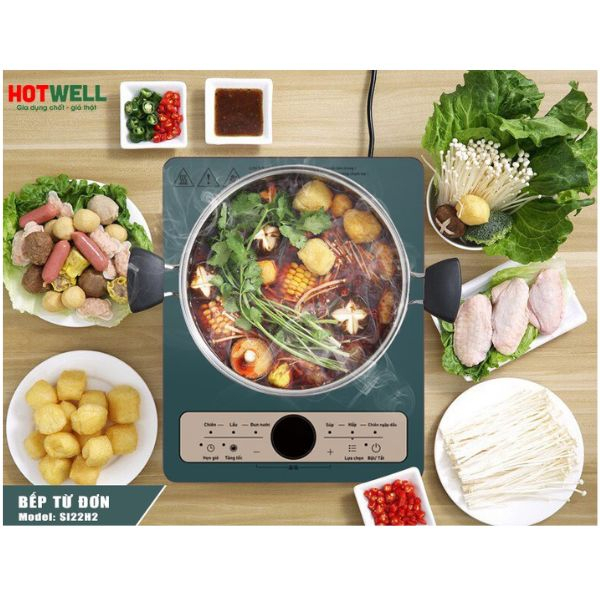 BẾP TỪ ĐƠN HOTWELL SI22H2 - 1 đổi 1 trong 100 ngày